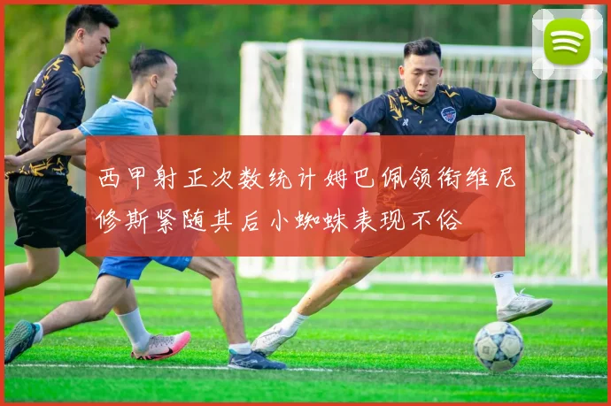 西甲射正次数统计姆巴佩领衔维尼修斯紧随其后小蜘蛛表现不俗